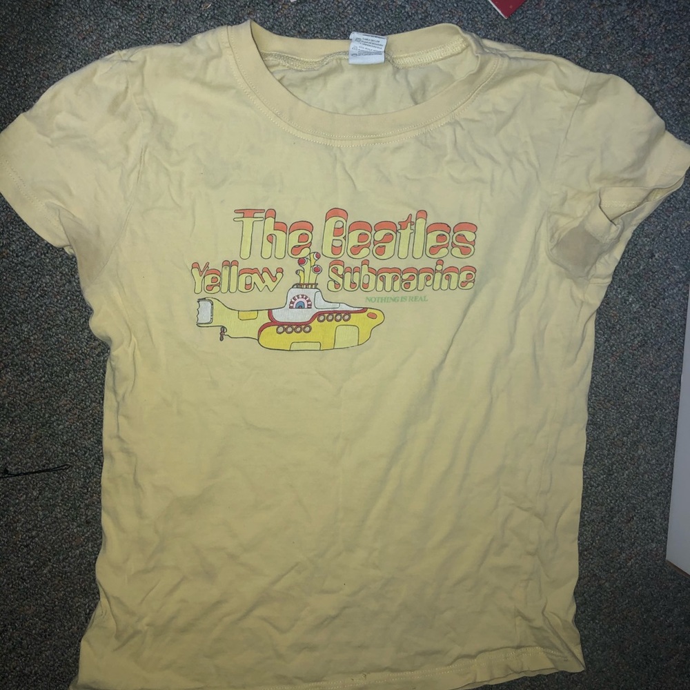 Vintage sublime shirt sorta crop top